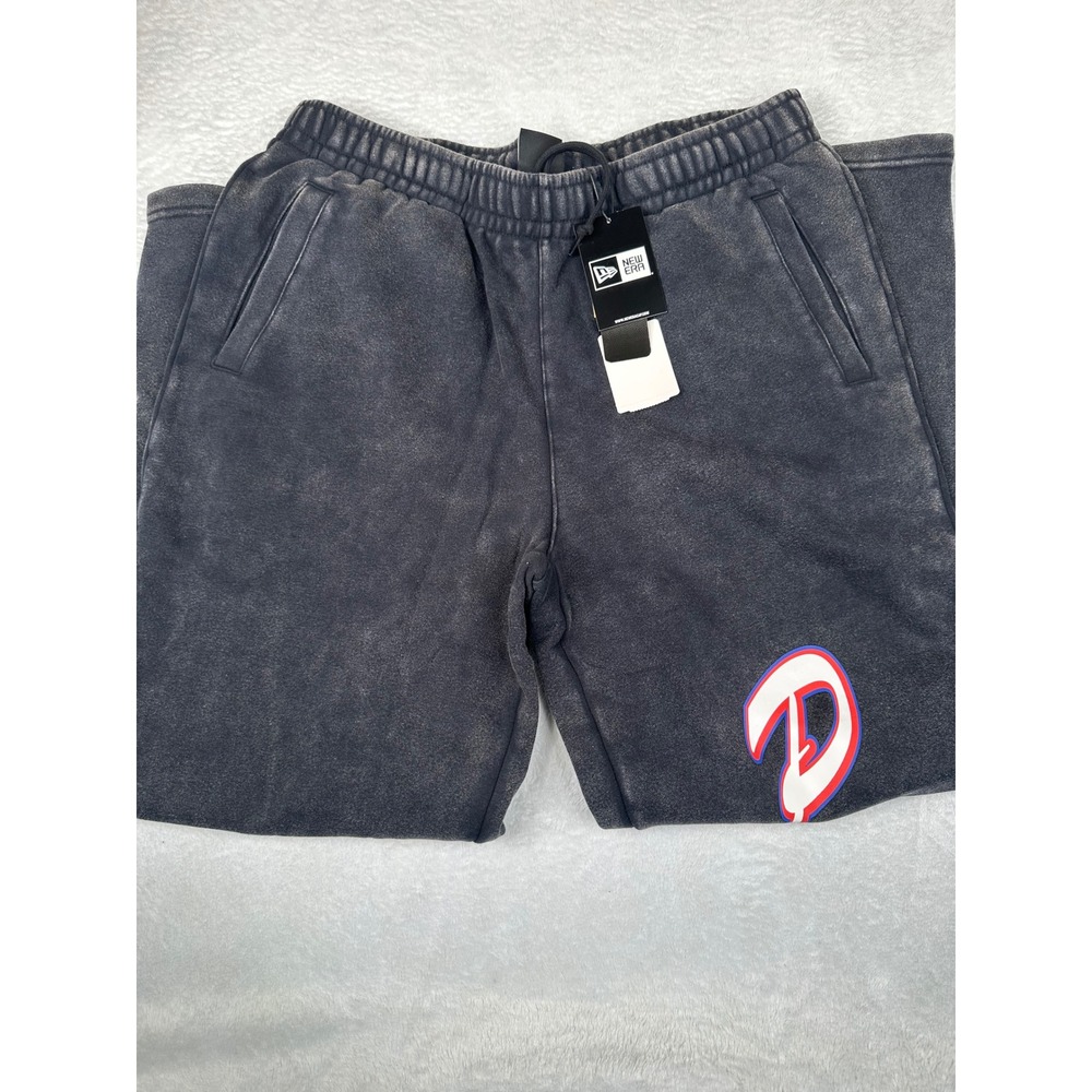 New Era Pittsburgh Steelers NFL Acid Wash Fleece Sweatpants Black Mens Small NWT - Picture 6 of 8